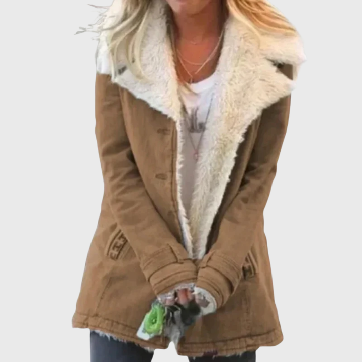 Women’s Winter Coat | Wide Collar