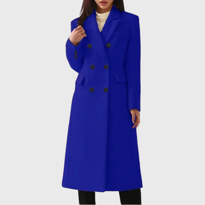 Women’s Coat | Double-Breasted Longline
