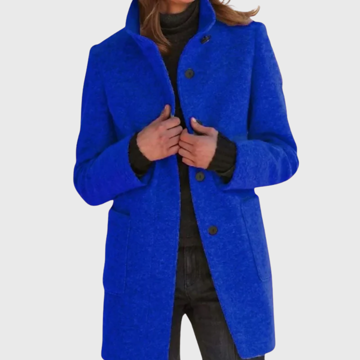 Women’s Coat | Longline with Button Design