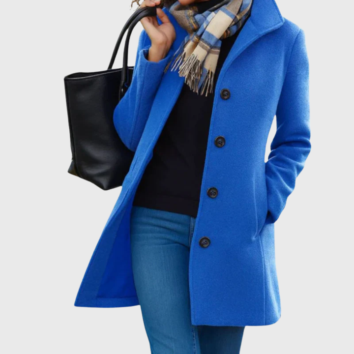 Women’s Coat | Closure Button Longline