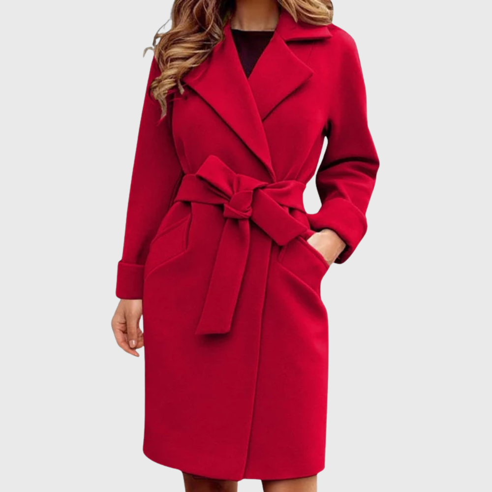 Women’s Trench Coat | Belted Waist Detail