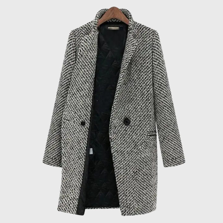 Women’s Coat | Notched Lapel Neckline