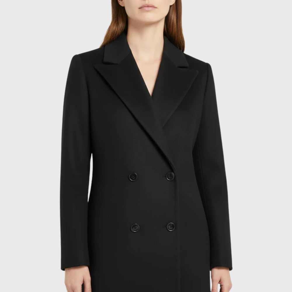 Women’s Coat | Double-Breasted Front Design