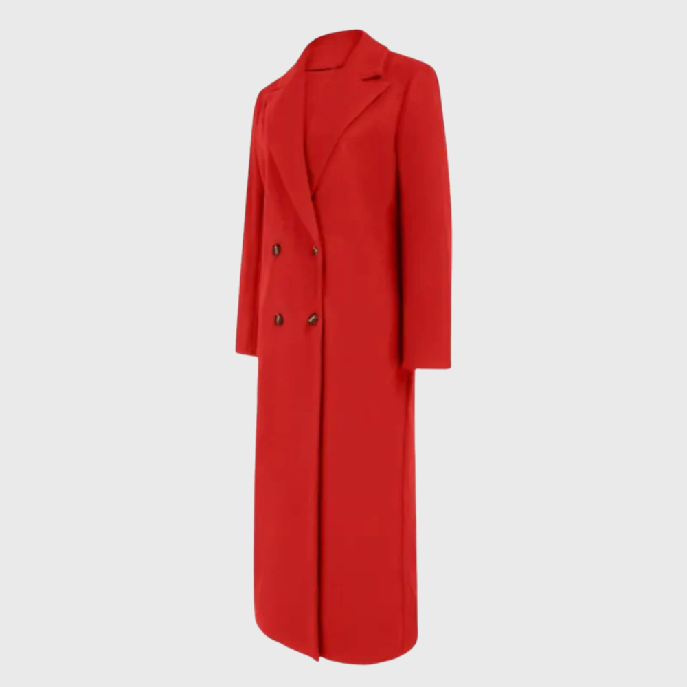 Women’s Coat | Double-Breasted Front Design