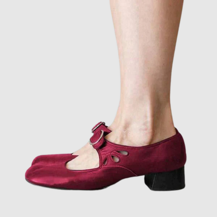 Mary Jane Shoes for Women | Rounded-Toe Buckled Strap