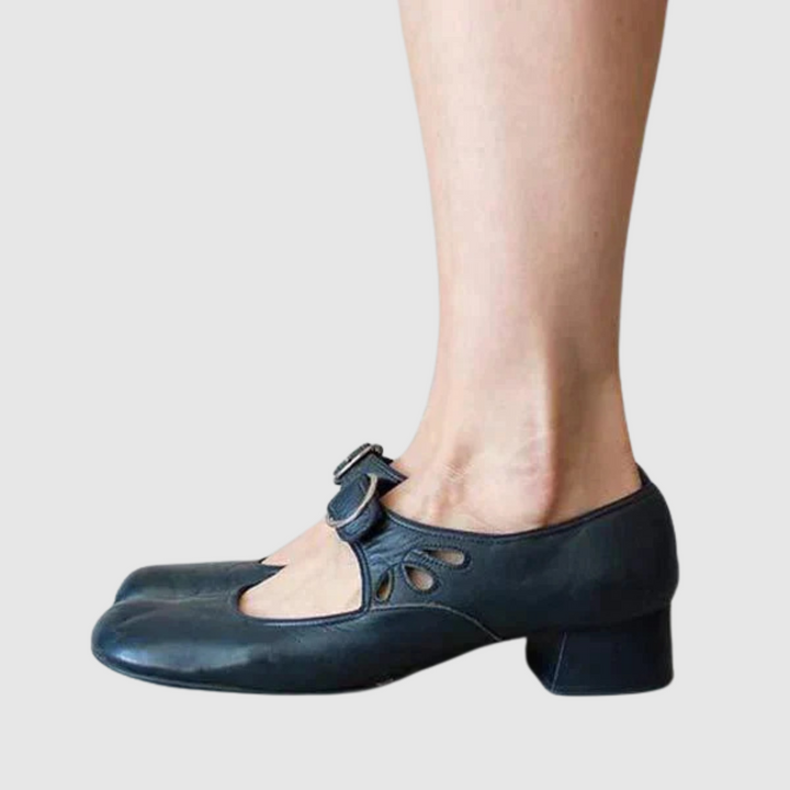 Mary Jane Shoes for Women | Rounded-Toe Buckled Strap