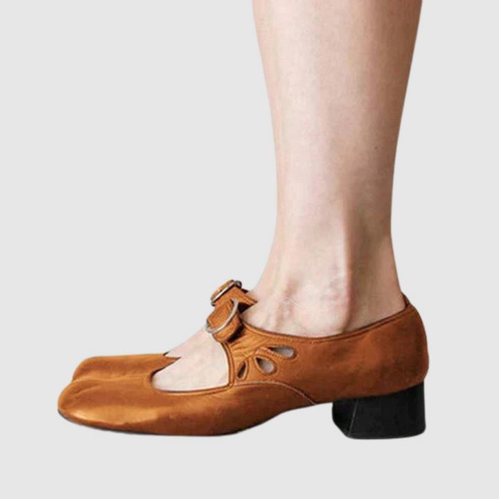 Mary Jane Shoes for Women | Rounded-Toe Buckled Strap