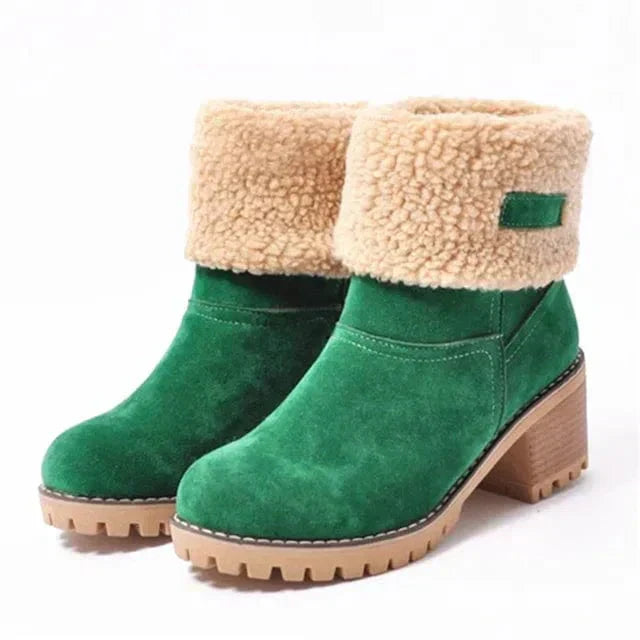Winter Boots for Women | Wool Mid-Calf