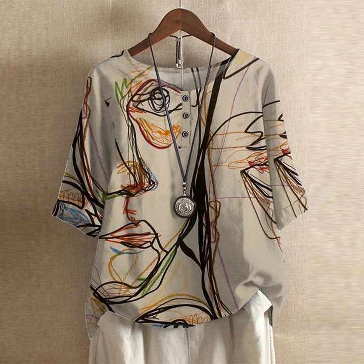 Women's Blouse |  Soft Floral Print