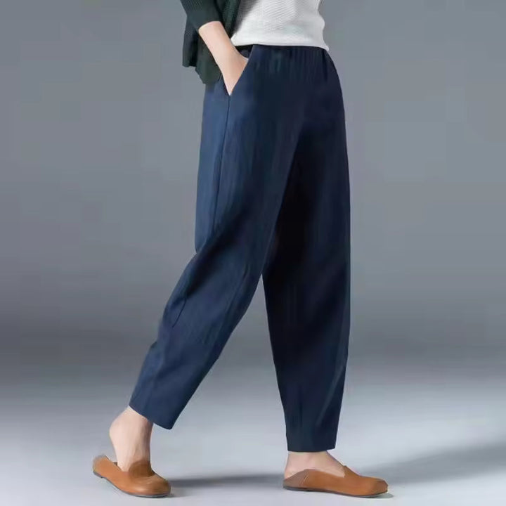 Women's Summer Trousers | Elasticated Waistband