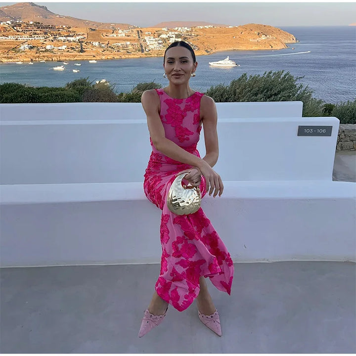 Women’s Dress | Floral Fitted Silhouette