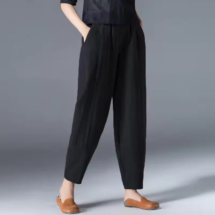 Women's Summer Trousers | Elasticated Waistband
