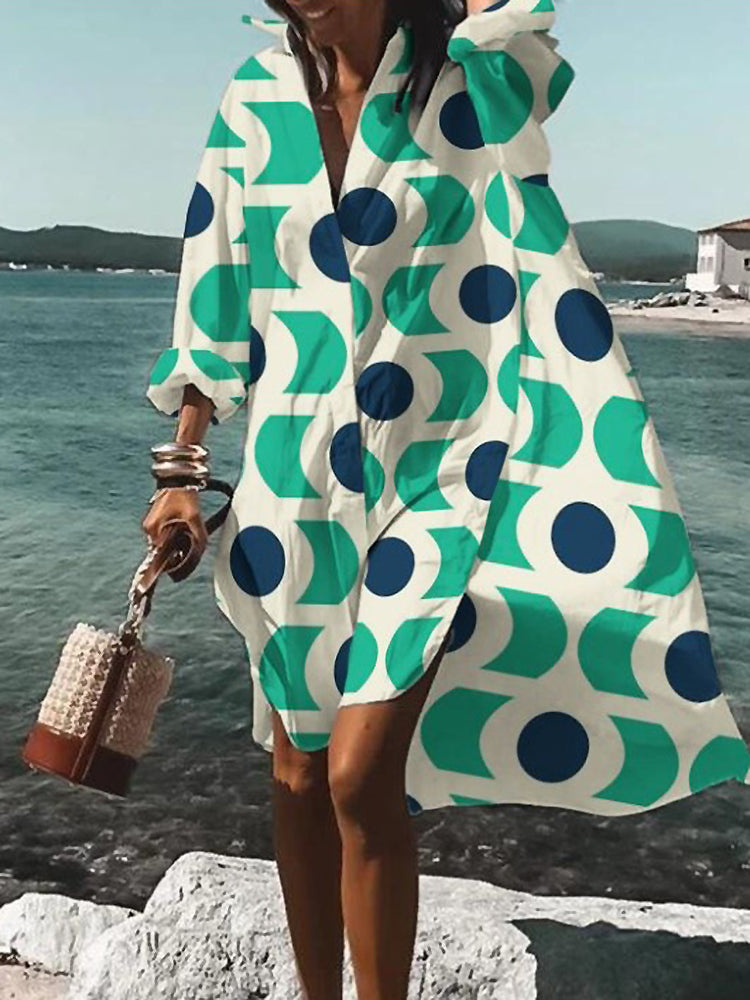 Women’s Dress | V-shaped Neckline