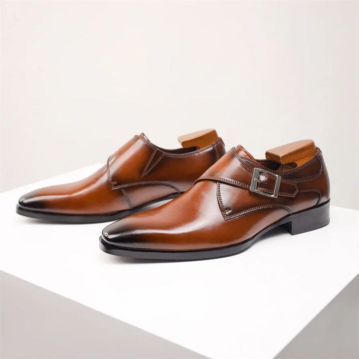 Men's Dress Shoes | Single Strap Buckle