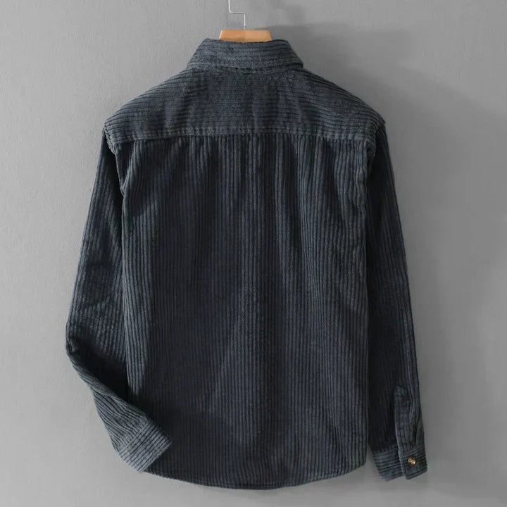 Men’s Long Sleeve Shirt | Button Front Chest Pocket
