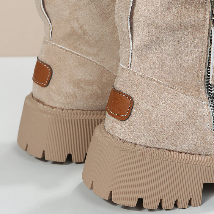 Boots for Women | Zipper Round Toe
