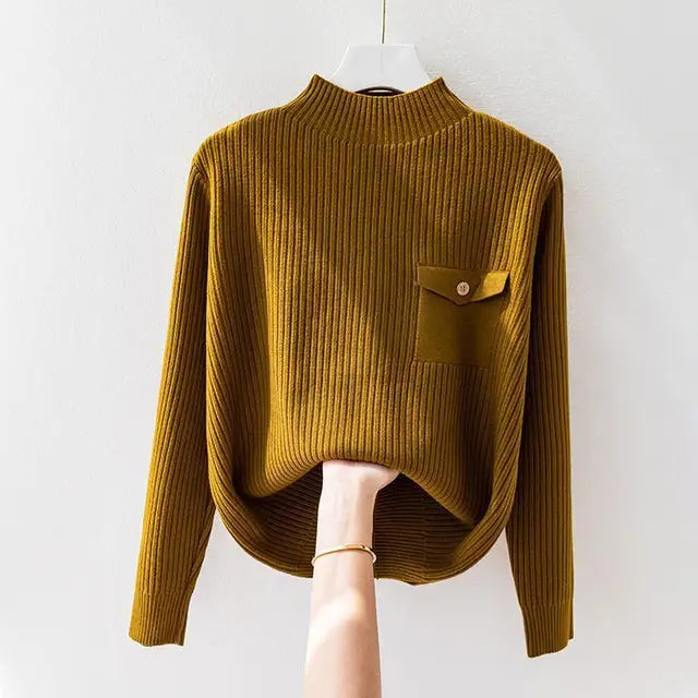 Women’s Sweater | Mock Neck