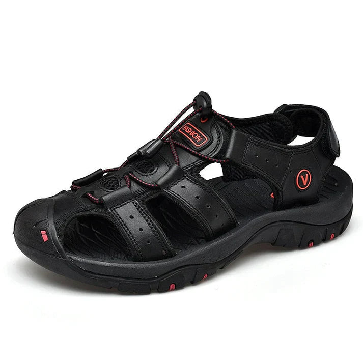 Men's Sandals | Closed Toe with Adjustable Strap