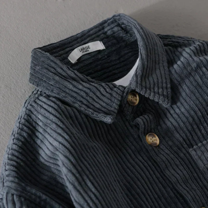 Men’s Long Sleeve Shirt | Button Front Chest Pocket