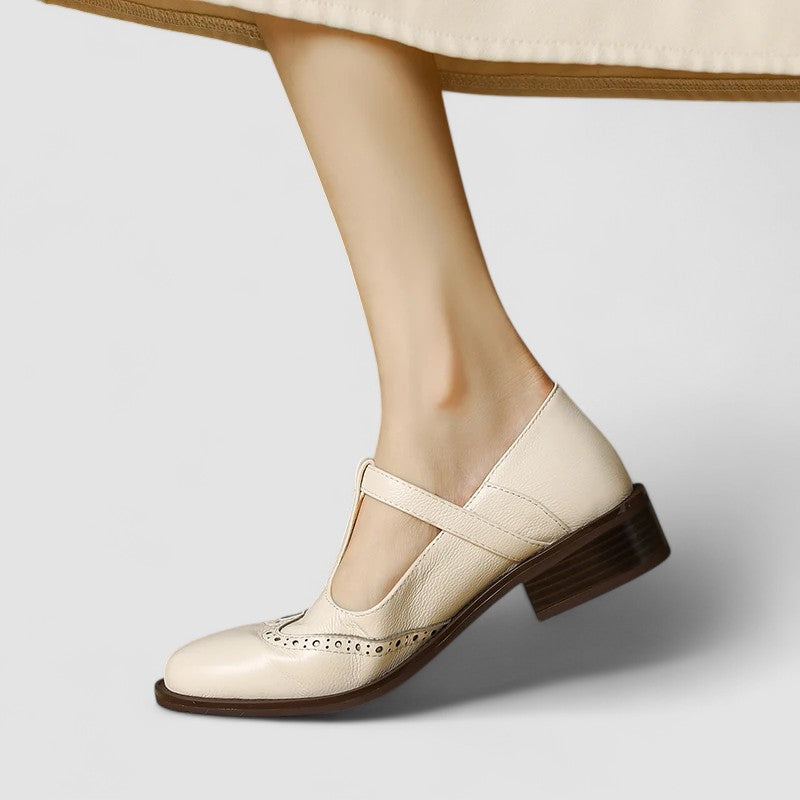 Mary Jane Shoes for Women | Subtle Paneling Instep Strap