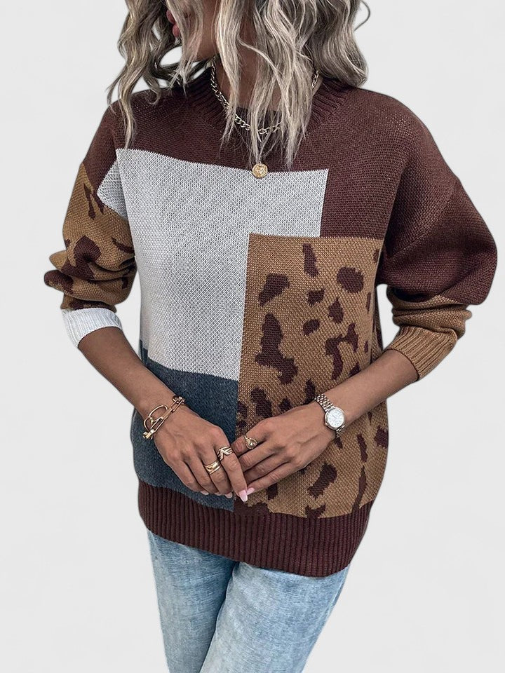 Women's Sweater | Round Neckline Long Sleeve