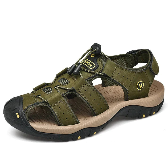 Men's Sandals | Closed Toe with Adjustable Strap