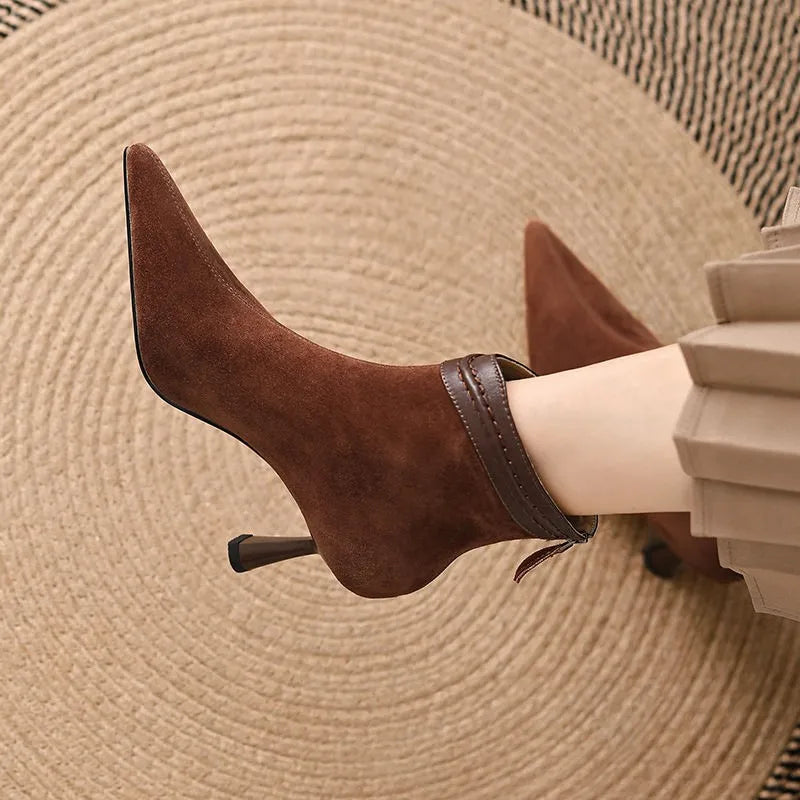 Boots For Women | Pointed Toe Slim Fit