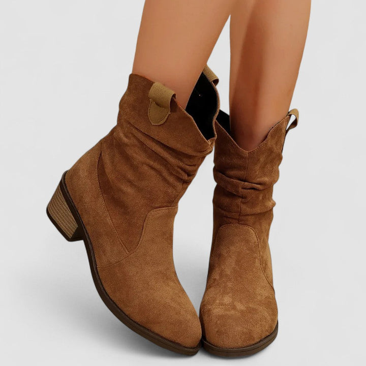 Boots for Women | Mid-Calf Block Heel