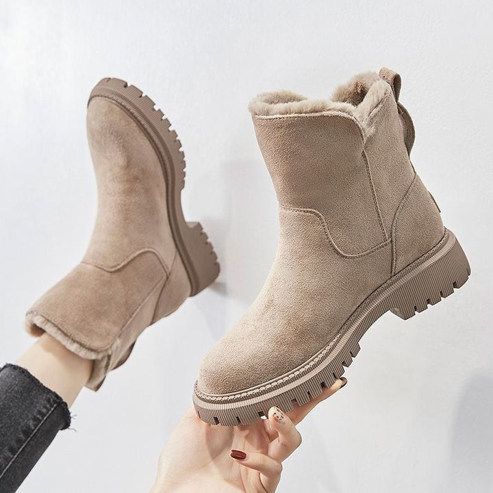 Boots for Women | Zipper Round Toe
