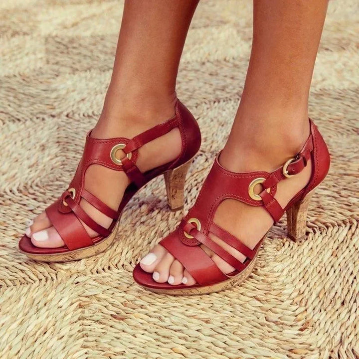 Sandals for Women | Ankle Strap Structured
