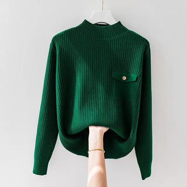 Women’s Sweater | Mock Neck
