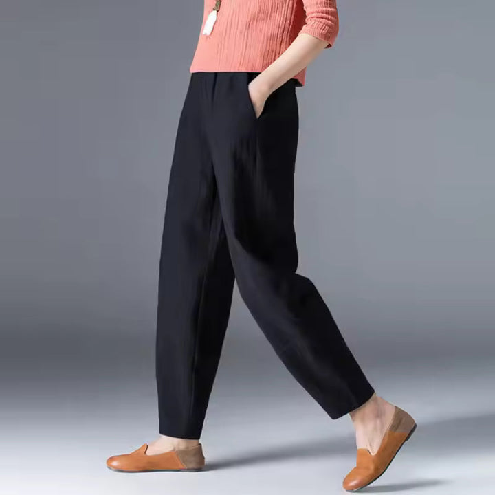 Women's Summer Trousers | Elasticated Waistband