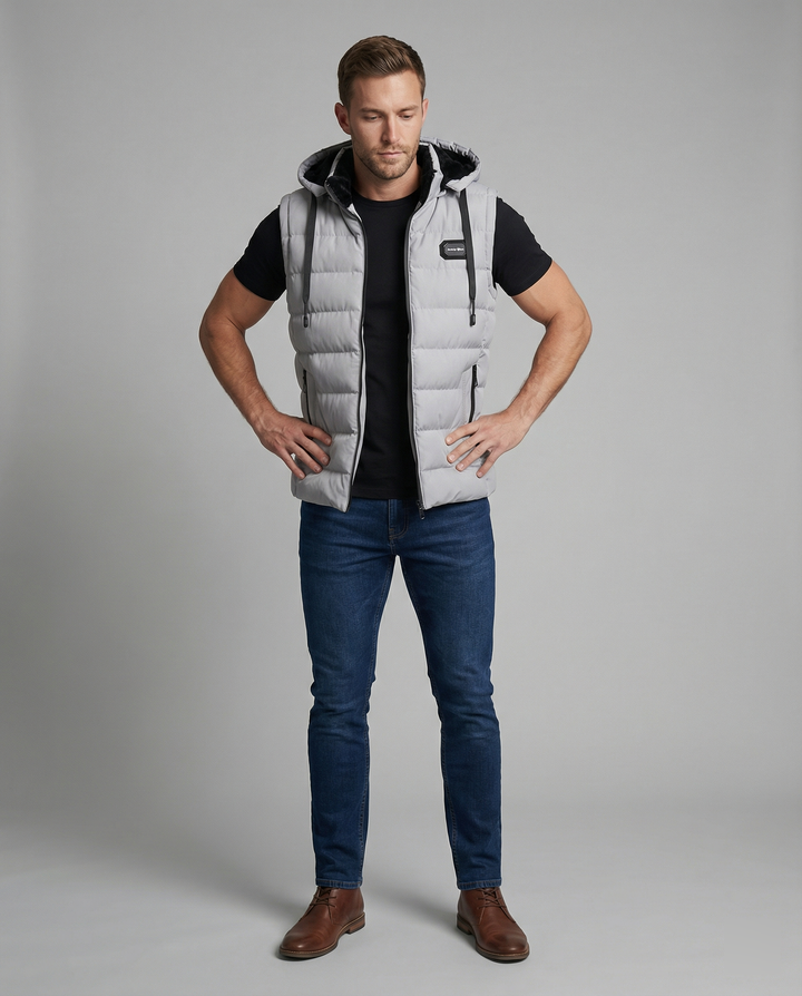 Men's Winter Vest | Sleeveless Jacket