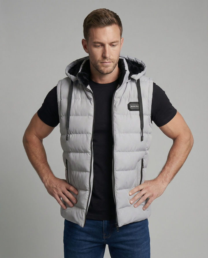 Men's Winter Vest | Sleeveless Jacket
