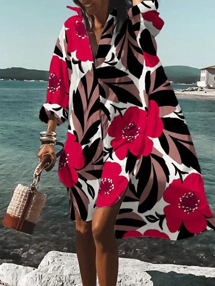 Women’s Dress | V-shaped Neckline