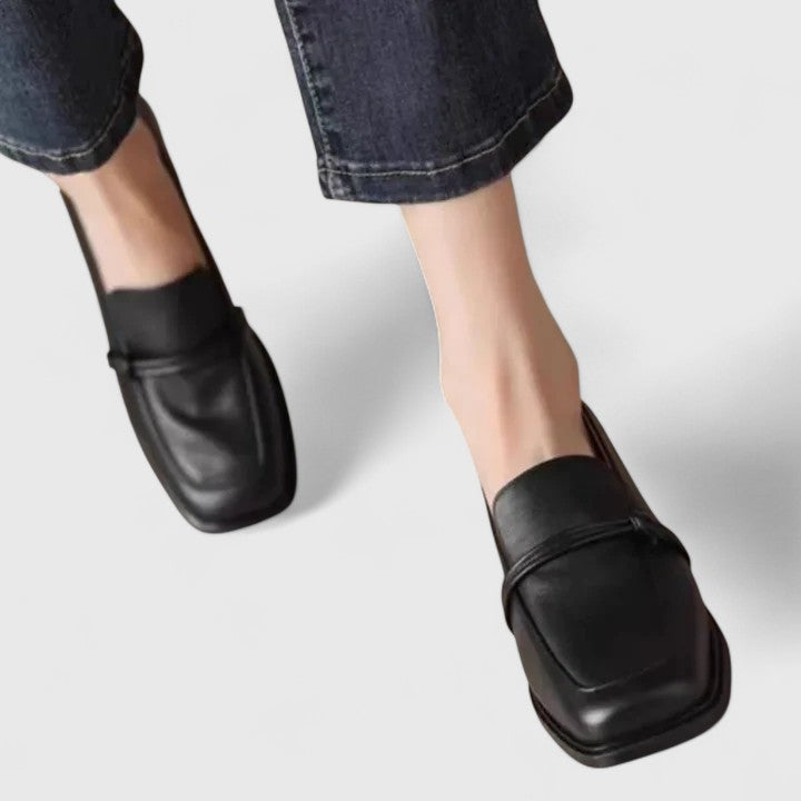 Loafers For Women | Square Toe Slip-On