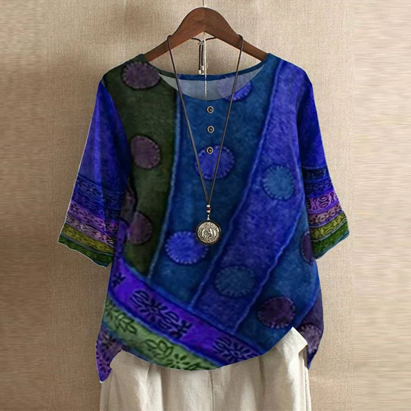Women's Blouse |  Soft Floral Print