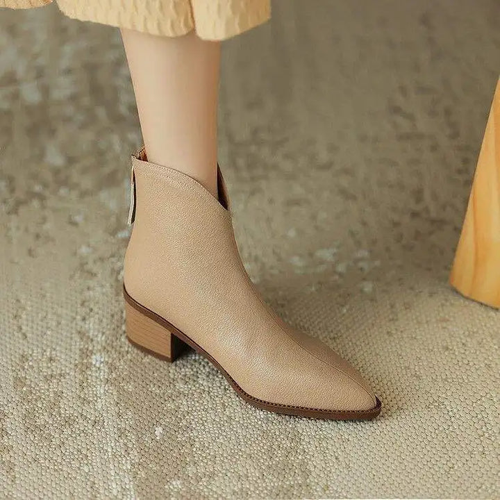 Boots For Women | Ankle-Length Shaft Pointed Toe
