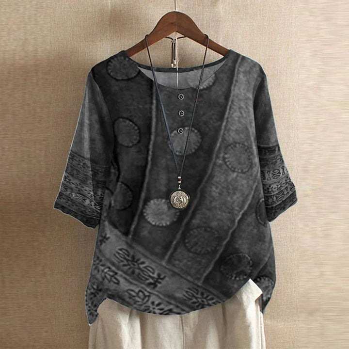 Women’s Blouse | Inspired Retro Print