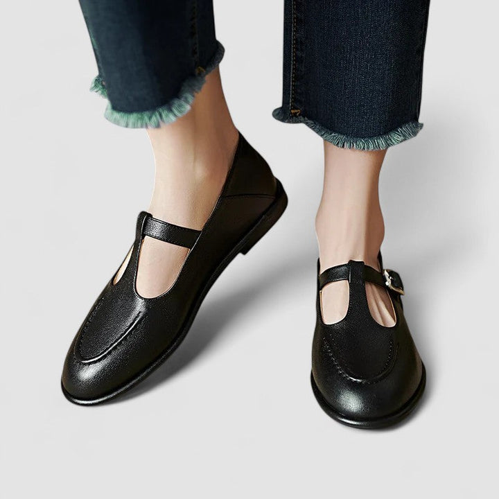 Mary Jane Shoes for Women | Rounded Toe Shape T-Strap