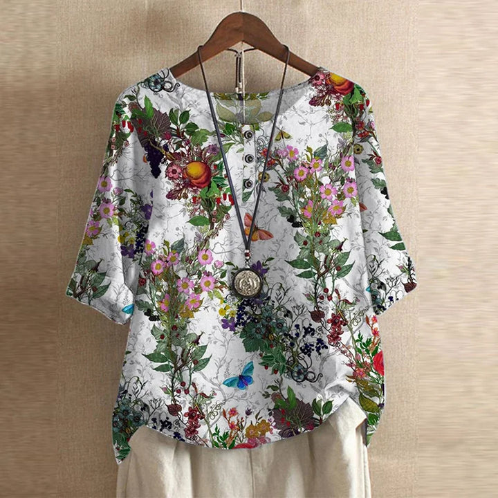 Women's Blouse |  Soft Floral Print