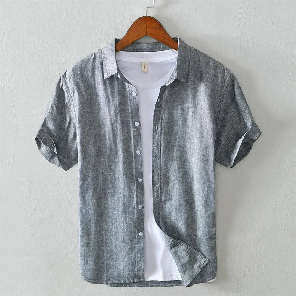 Men's Button-Up Shirt | Roll Cuff
