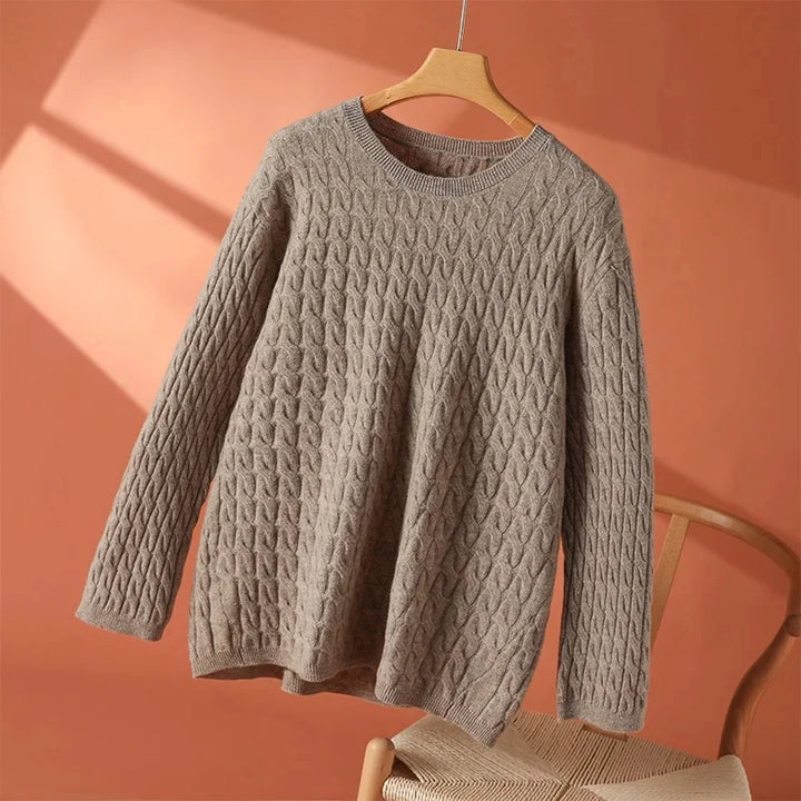 Women’s Sweater | Textured Long Sleeve
