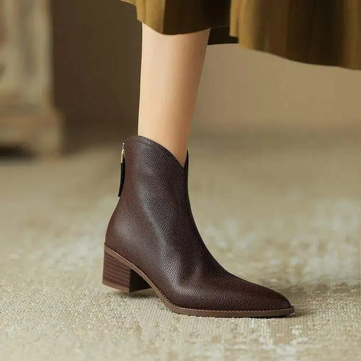 Boots For Women | Ankle-Length Shaft Pointed Toe