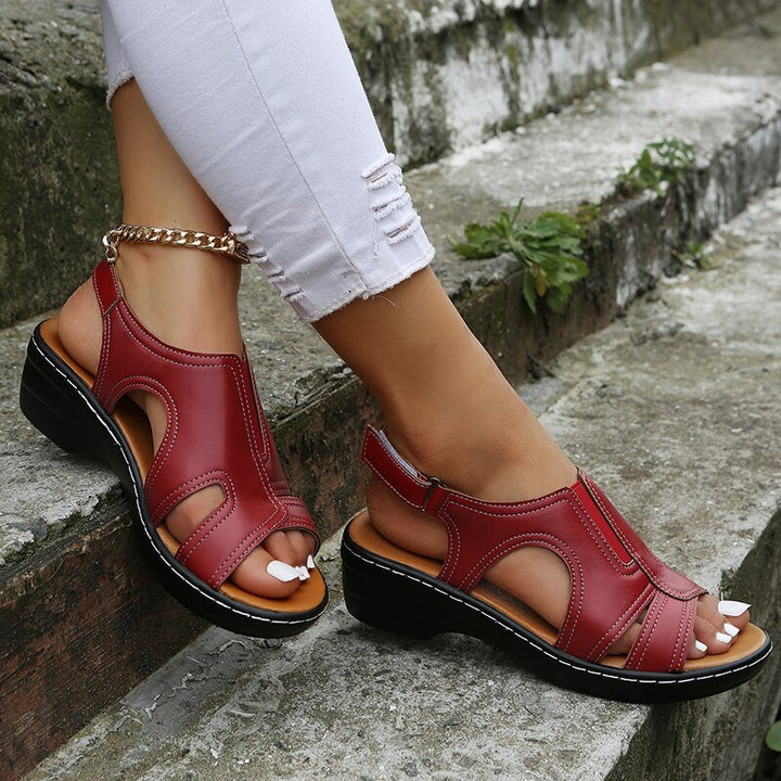 Sandals For Women | Open Toe Layered Sole Edge