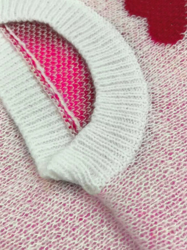 Women’s Sweater | Graphic Heart Pattern