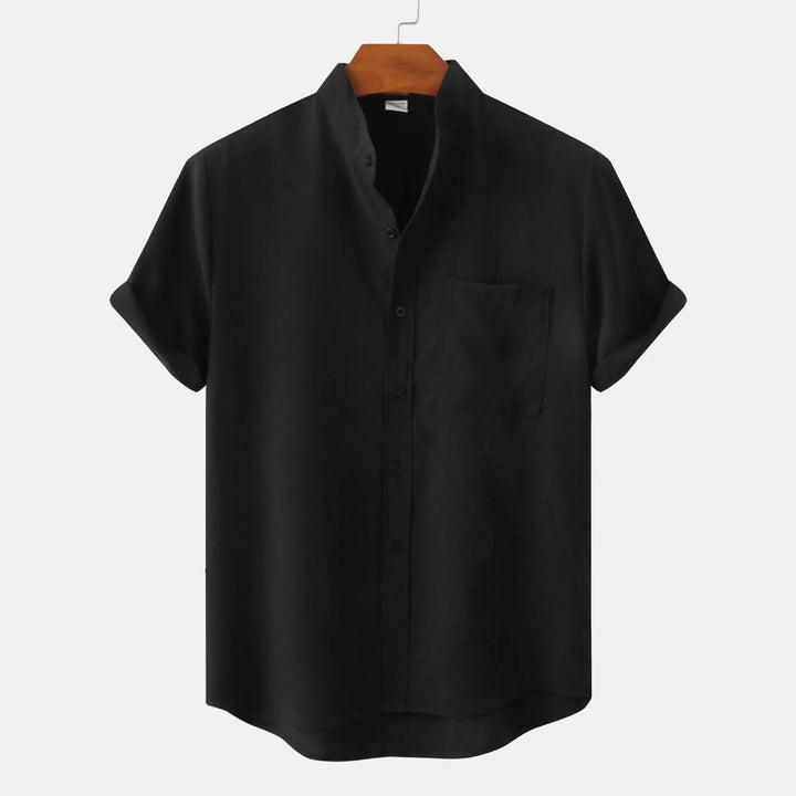 Men’s Button Down Shirt | Short Sleeve Chest Pocket