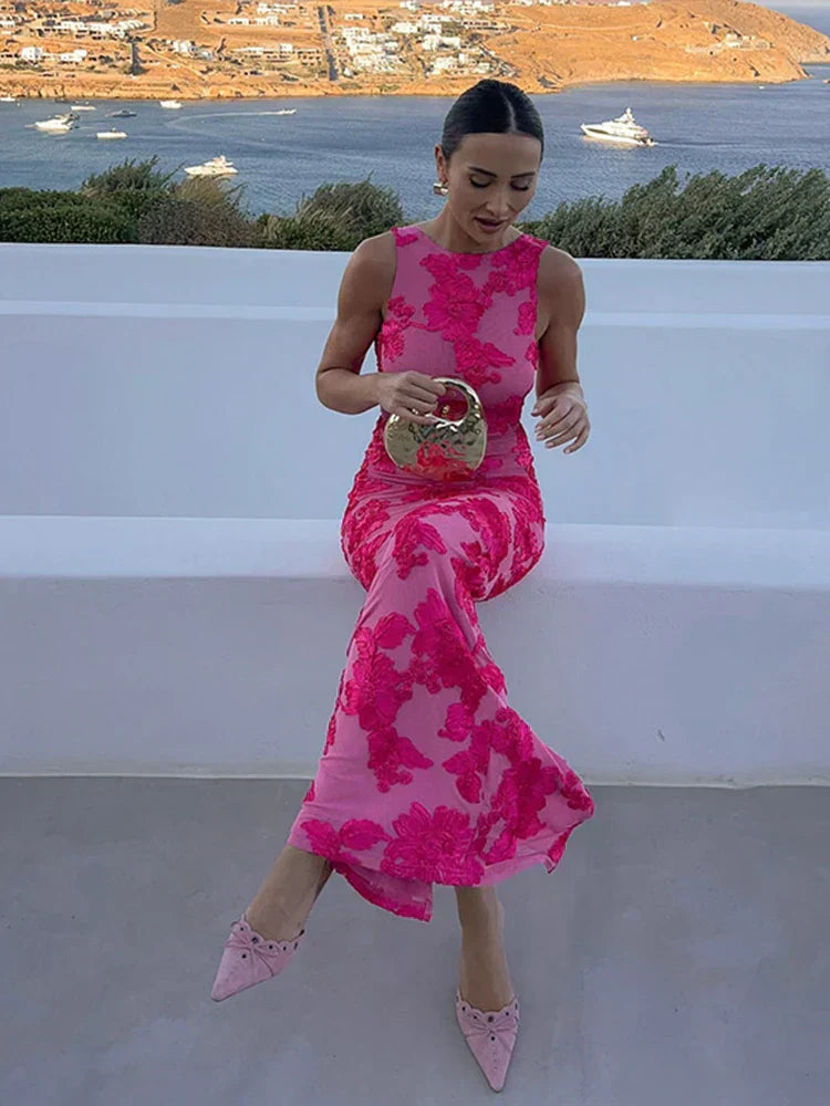 Women’s Dress | Floral Fitted Silhouette