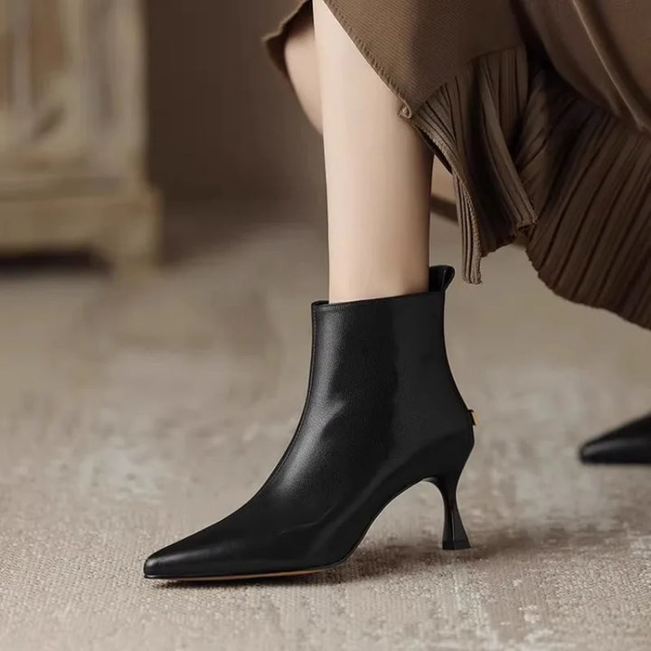 Boots For Women | Ankle-Length Shaft Slim Heel