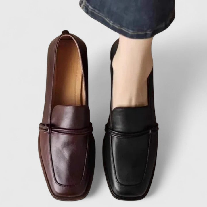 Loafers For Women | Square Toe Slip-On